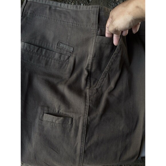 Honolua High-Rise 5 Pocket Bermuda Shorts Women’s Size 36 Flat Front Brown - Picture 6 of 14